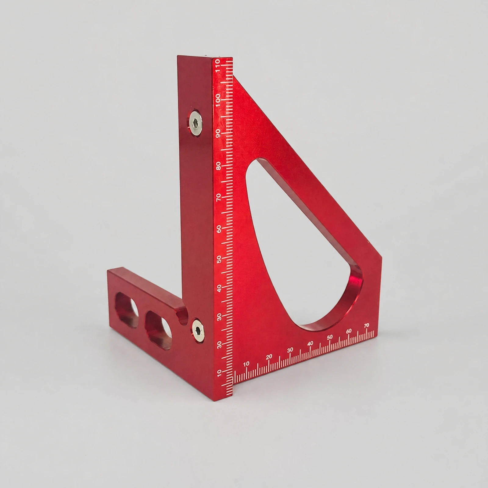 90-Degree Woodworking Marking Square Easy to Use Aluminum Alloy Woodworking Square Measuring Tool Multi-Functional