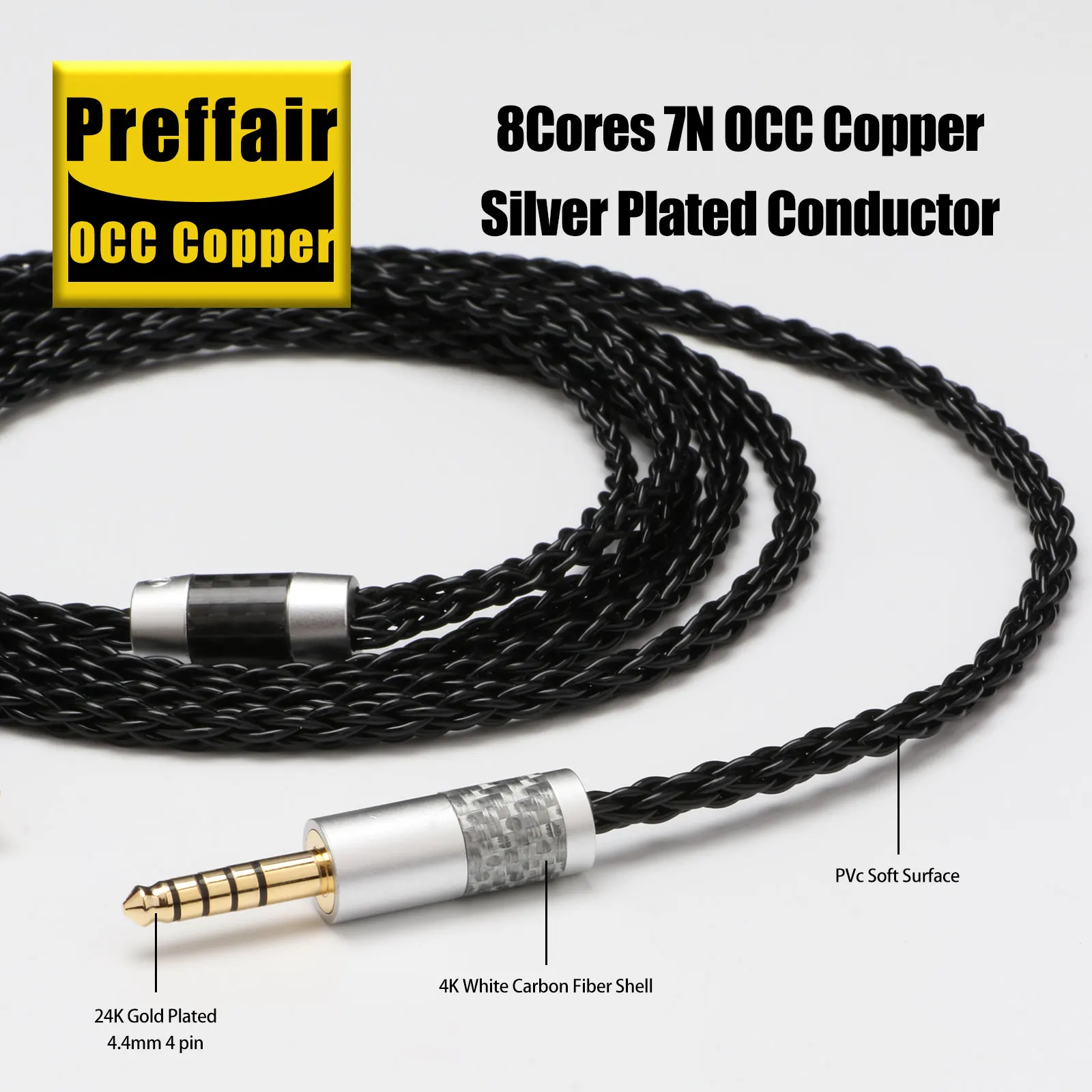 Audiophile Headphone Upgrade Cable For MDR-Z7M2 MDR-Z7 MDR-Z1R Headphone