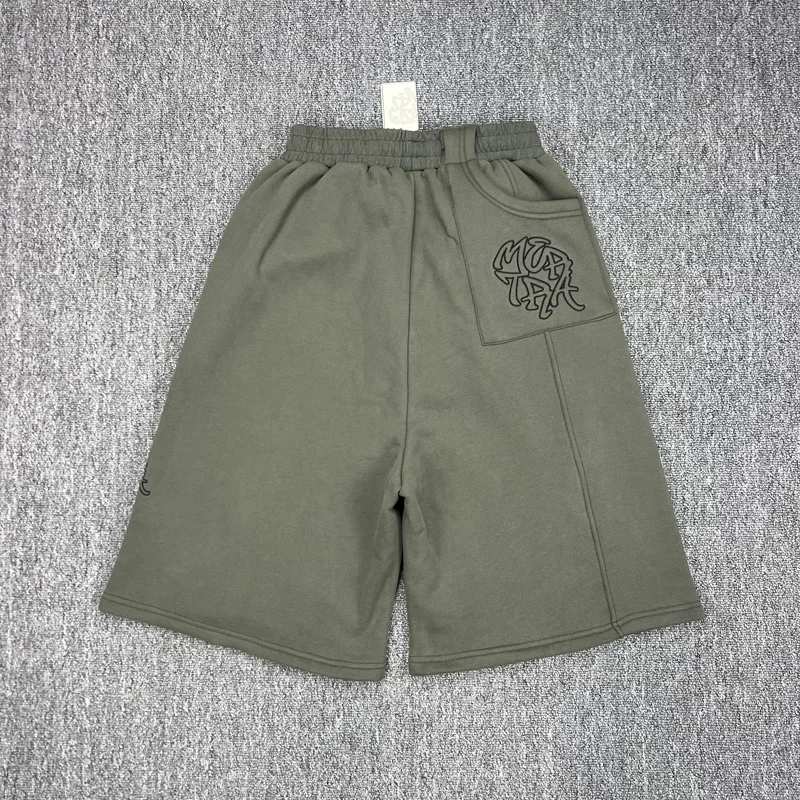 

Real Photo Mertra Shorts Embroidery Logo Loose Casual Pants High Street Men Women Fashion MERTRA Sweatpants