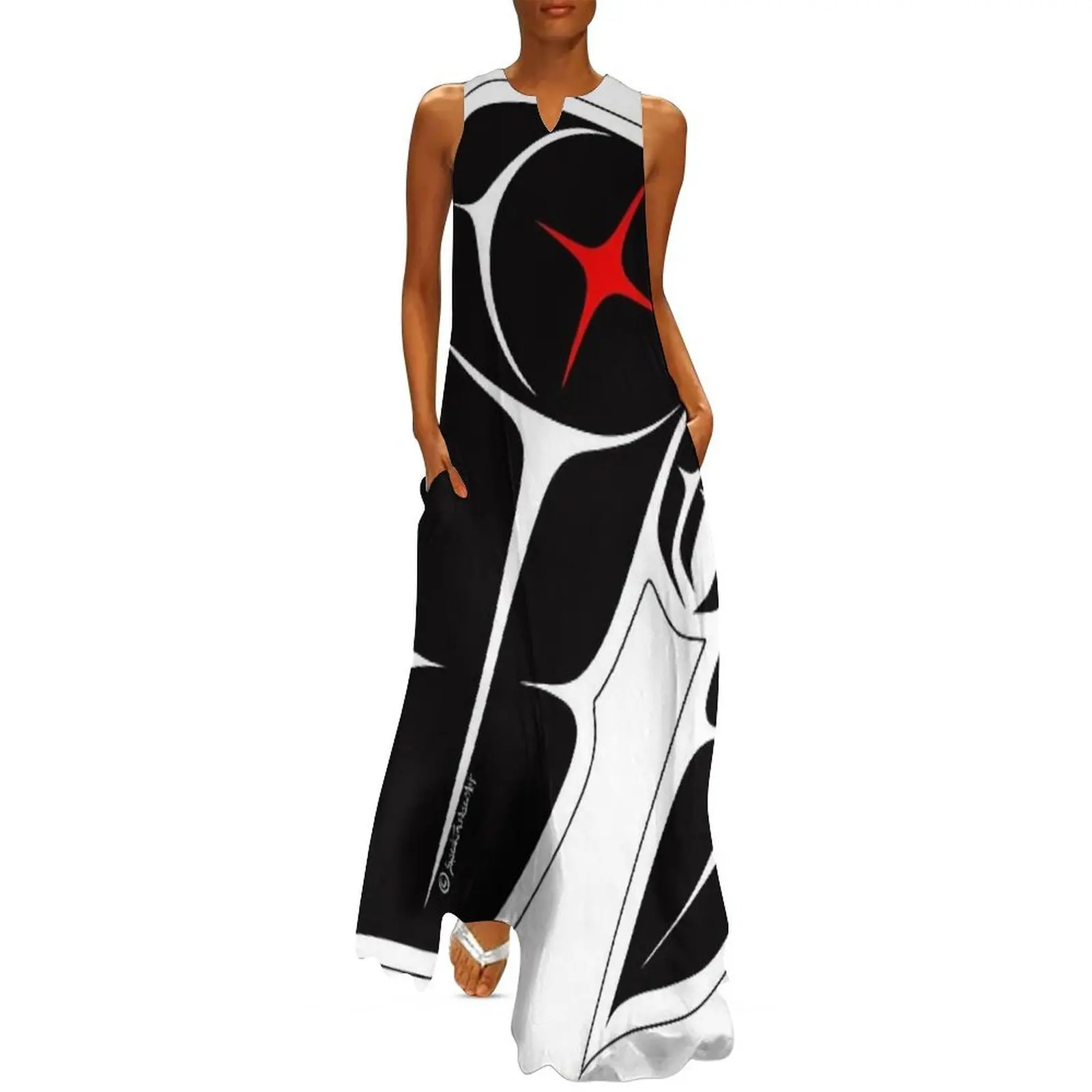 

Raven Steals the Sun Long Dress summer dress womens 2025 dresses korean style bandage dress Party dresses for women