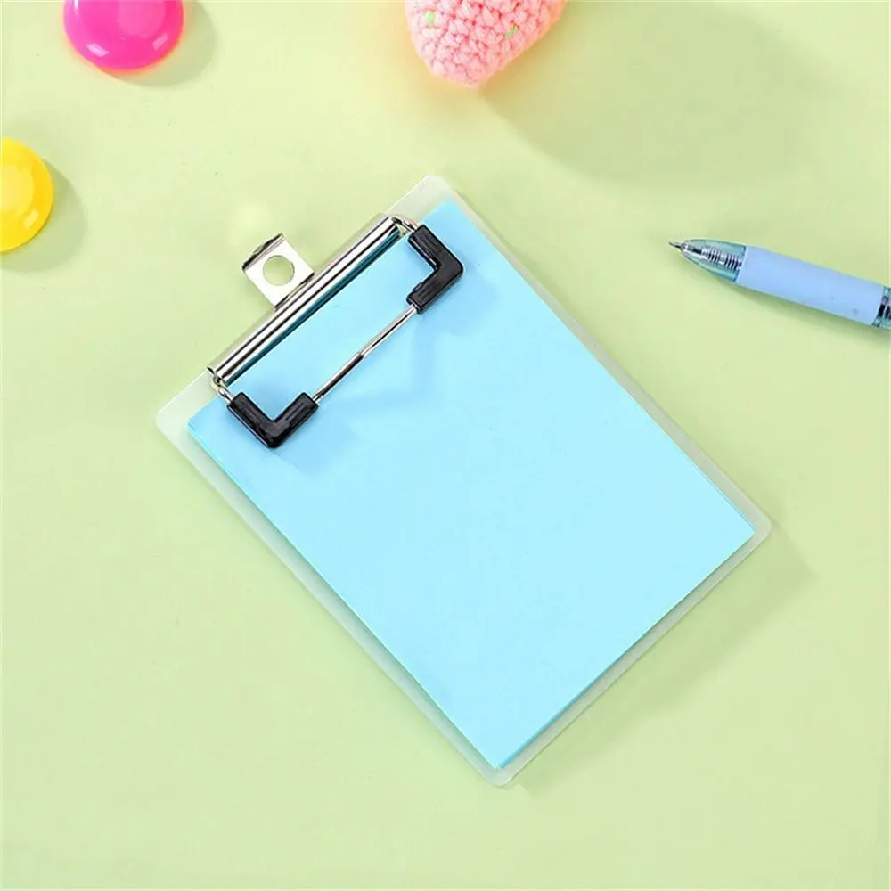 Schulbedarf 50 Blatt Zwischenablage Notizblöcke Schreibblock Papierhalter Clip Ordnerbrett Mini 2-in-1 Notizblock Studenten Geschenk