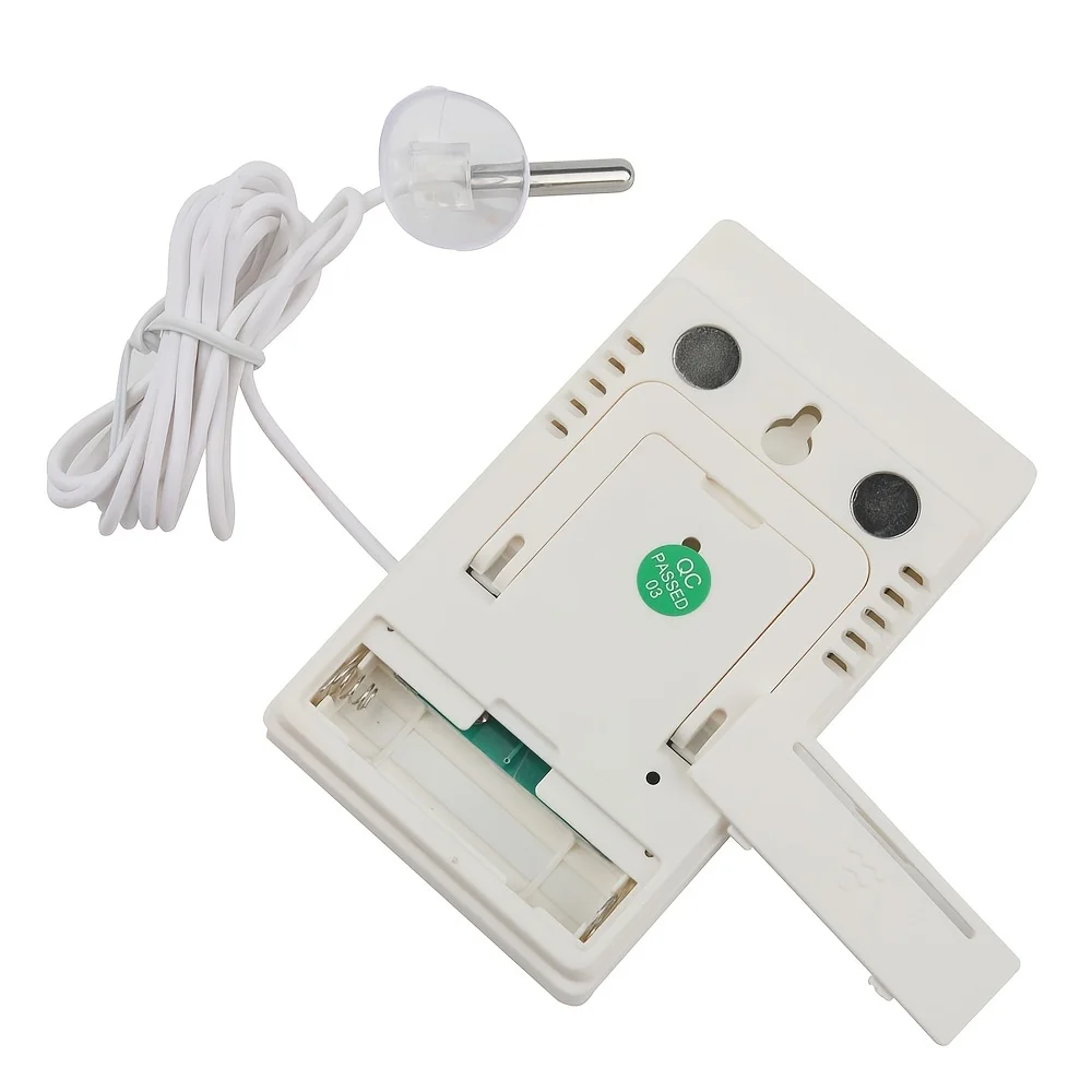 Точный цифровой термометр — измеритель температуры и влажности в помещении и на открытом воздухе с ЖК-дисплеем — измеряет температуру