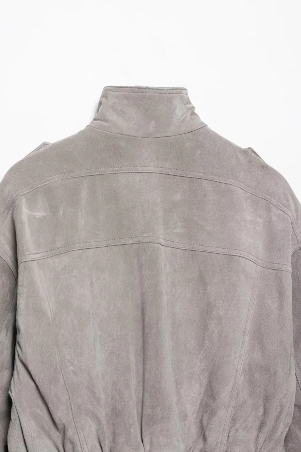 Damen-Cargojacke, kurz geschnitten, für Herbst und Winter, Damenmantel, Stehkragen, Träger, Schulterklappen, viele Taschen, gerippter Saum, lockerer Schnitt, lässige Oberbekleidung. – Detail 9
