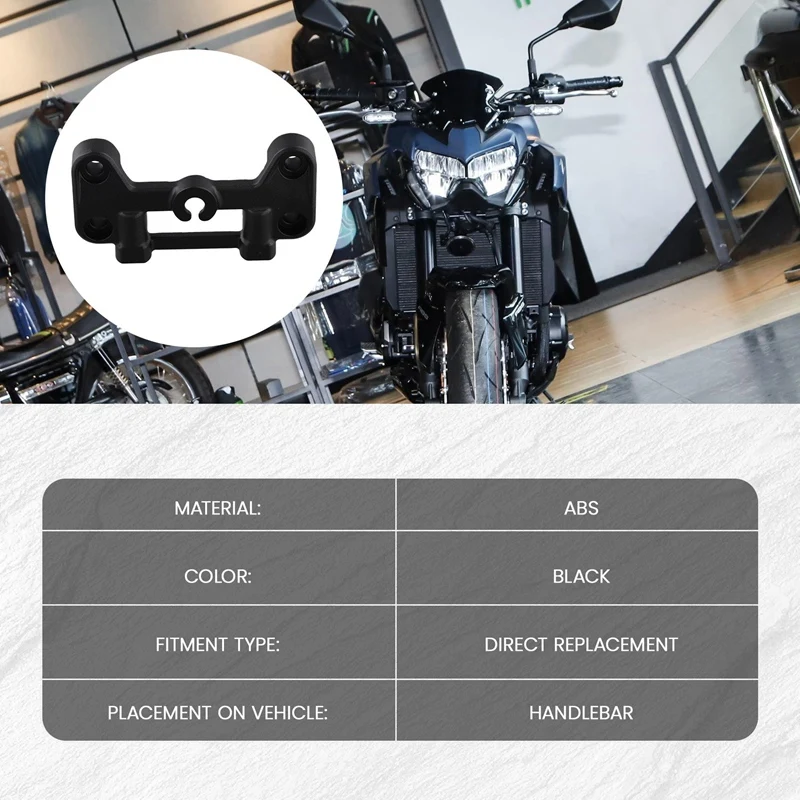 Motorcycle Handlebar Gland Steering Pillar Cover Handlebar Press For Kawasaki Z900 Z900SE 2017-2019