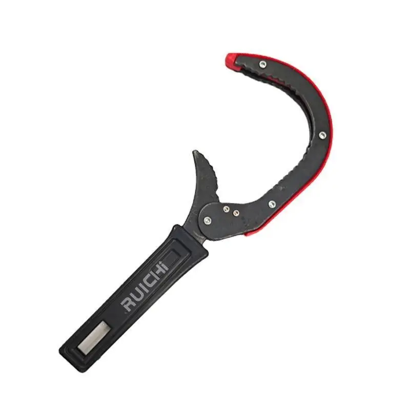 Adjustable Filter Lid Removal Tool Heavy-Duty Forged Steel Multipurpose Fits Multiple Filter Sizes for Home Garage Workshop Use