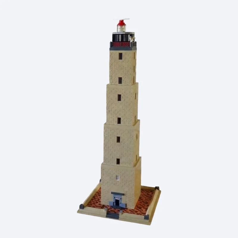Seaside View Watchtower DIY Construction Set Educational Building Bricks for 247142 moc