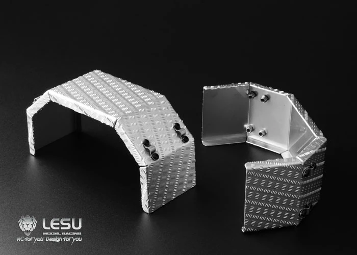 RC 1/14 LESU Metall-Frontkotflügel Ersatzteil für Tamiya Hydraulikbagger, Lader, Muldenkipper, für MAN VOLVO Anhänger, Kipper, DIY-Teile – Detail 5