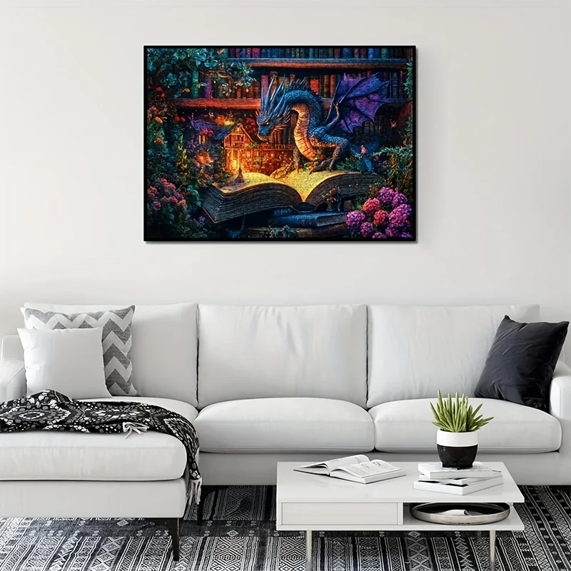 1000ピースの大きな難しいジグソーパズル 大人と家族に最適 - 複雑な画像を備えた高度な脳トレ、大規模なDIY