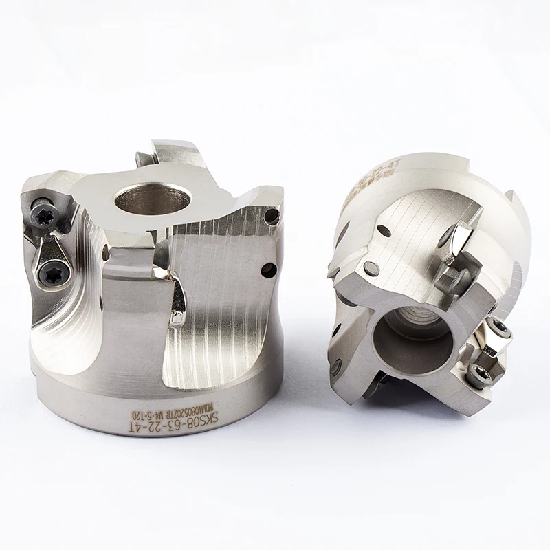 Imagem -02 - Moinho Alto Sks da Cara da Alimentação50224 63-22-4t 80-27-5t Inseriu o Cortador do Ombro Facemill 50 mm 63 mm 80 mm para Wdmw080520 o