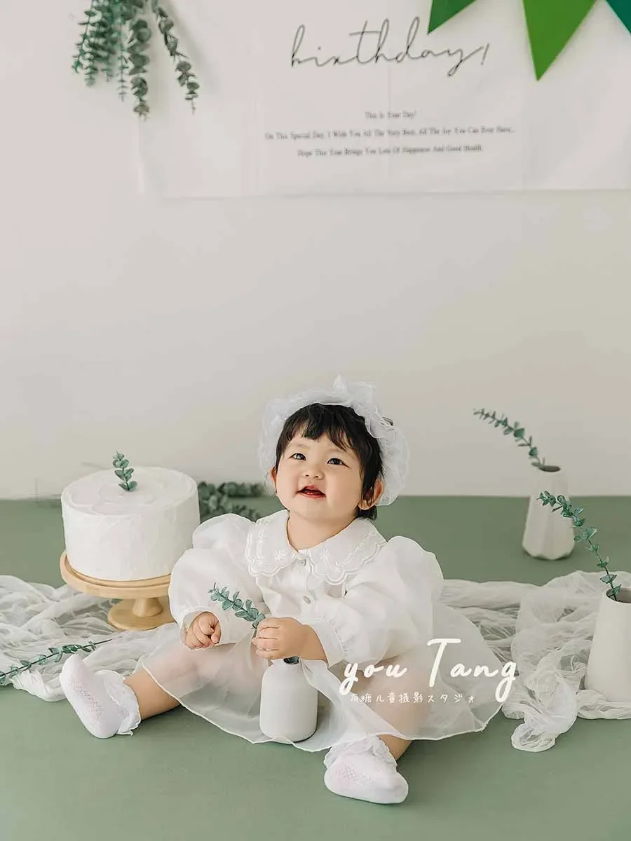 

Little Fresh Birthday Banquet Theme Year End Eye Banquet Childrens Clothing Boys and Girls Summer Collection 아기 코스프레