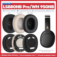Replacement Ear Pads For Edifier LS880N Pro WH950NB Wireless Headphone Accessories Headset Ear Cushion Repair Parts Foam Leather