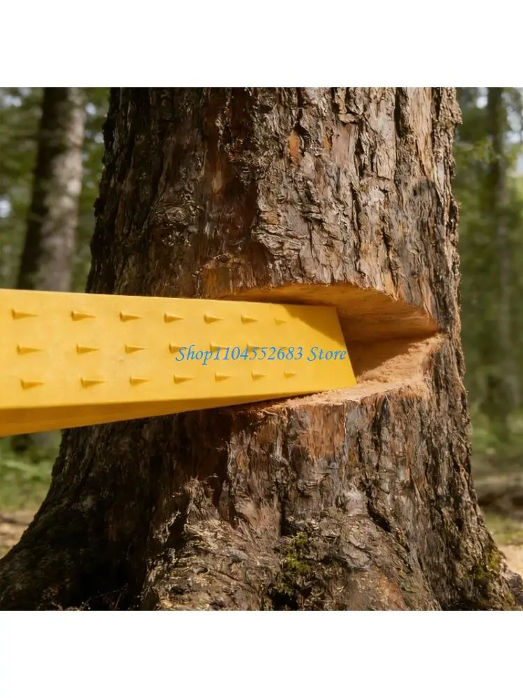 

High Performances Plastic Felling Wedges For Arborists Loggers AntiSlip Texture For 14-20in Chainsaws Splitting