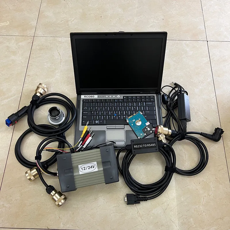 

MB Star C3 + software HDD+ mb star c3 full set RS485 cables + 4GB d630 Laptop ready to use for benz 12v 24v