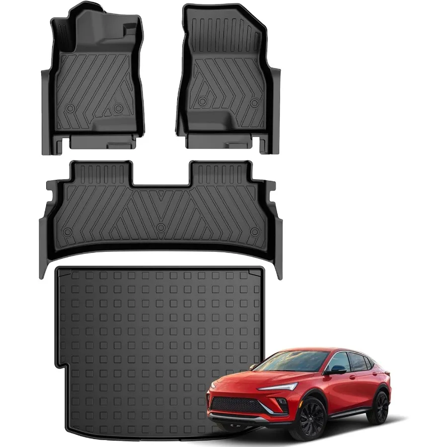 2025 سجادات أرضية إنفيستا متوافقة مع 2024 2025 Envista جميع الأحوال الجوية ومجموعة أرضية وبطانة البضائع حماية لجميع المواسم