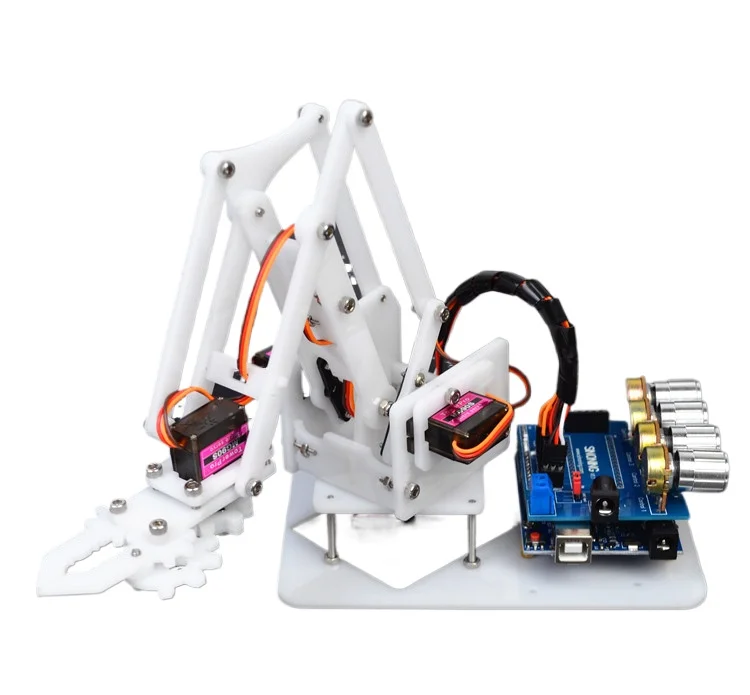 DIY manipulator arm for arduino learning kit acrylic kit mg90s