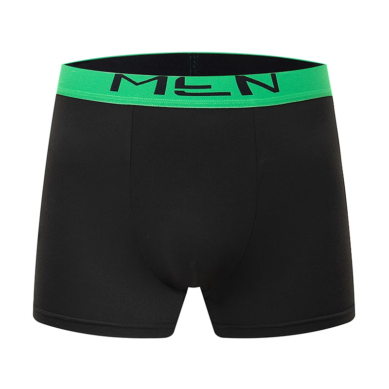 5/10 Piece Set Of Men's Seasonal Fashionable Underwear Flat Corner Pants Comfortable Plus Size Color MEN Elastic Waist Shorts