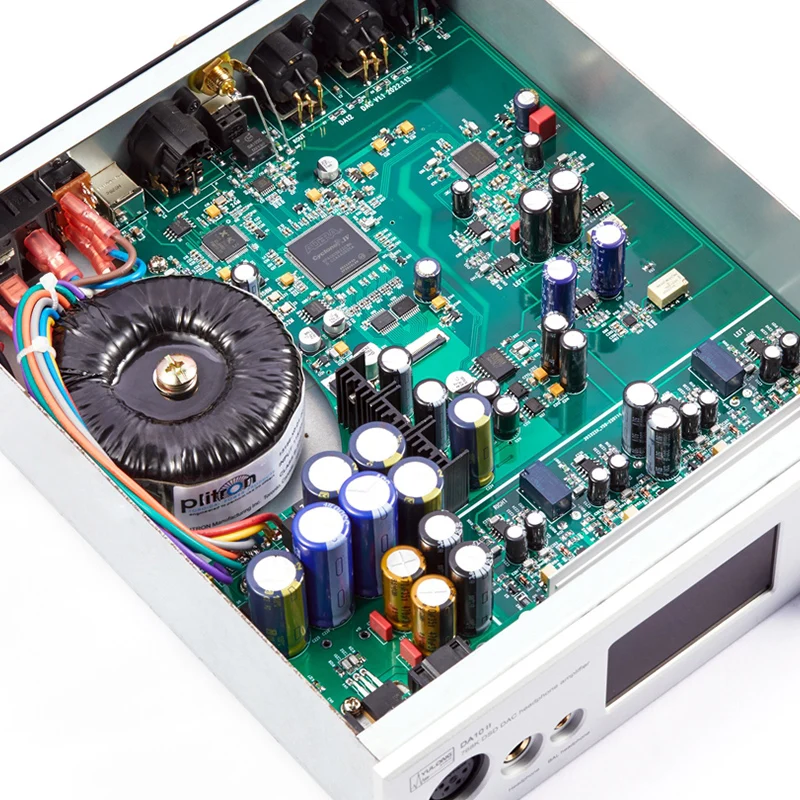 YuLong DA11 ES9038PRO DSD512 DAC 768kHz Decoding Amp Preamplifier Desktop dekoder Headphone Amplifier