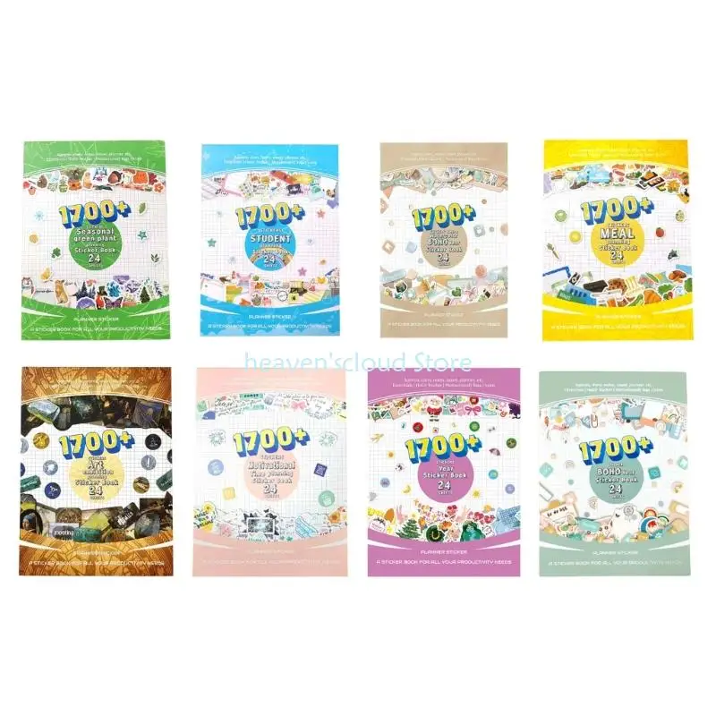 

Y88B Artistic Scheduling Sticker Journaling Sticker For Planner Calender Scrapbooking