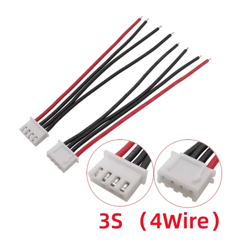 JST-XH2.54mm Balancer Female Cable 1S 2S 3S 4S 5S 6S Lipo Battery RC Parts Balance Charger Plug Line Wire Connector 22AWG 150mm