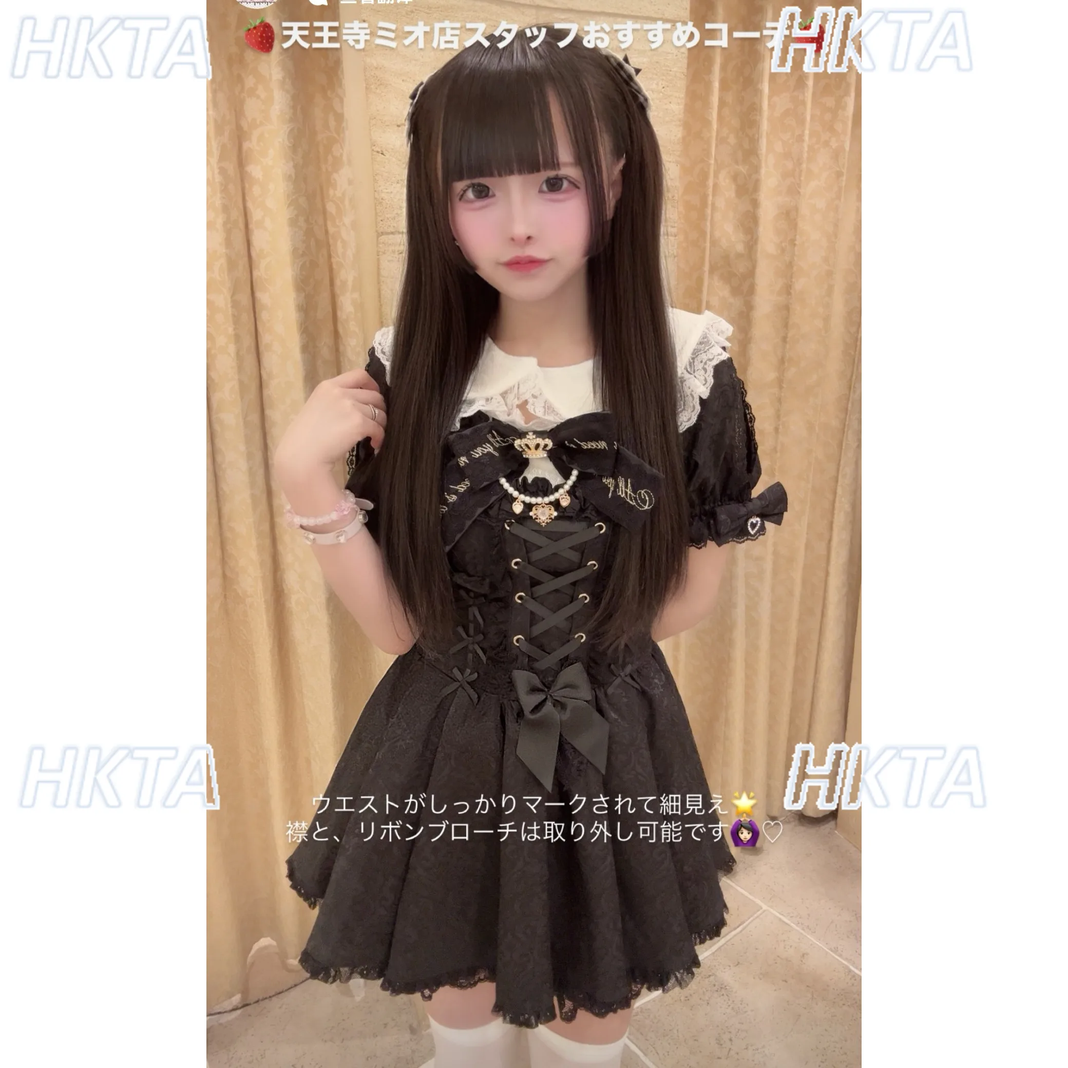 Estilo japonês outono novas minas doces bonito grande arco vestido conjunto moda high-end design puff manga curta vestido shorts conjunto de 2 peças
