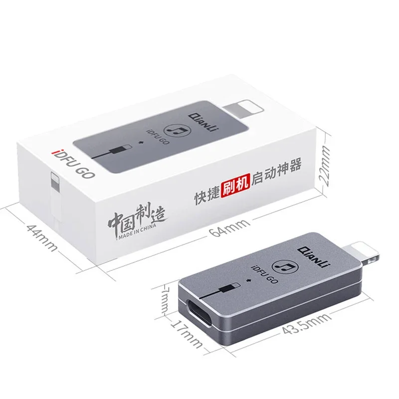 Imagem -06 - Qianli-modo de Recuperação Rápida Idfu 2.0 go Dispositivo Dfu de Inicialização Rápida de 28 Segundos para Iphone x 8p 8g 7p 7g Escova Diretamente