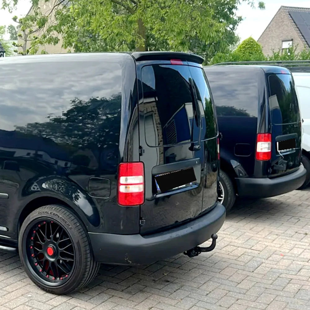 Car Rear Trunk Roof Spoiler Lip Tail Wing Body Kit For Volkswagen VW Caddy 2K 2KN MK3 MK4 Panel Maxi Barn Door 2005-2020 view 3