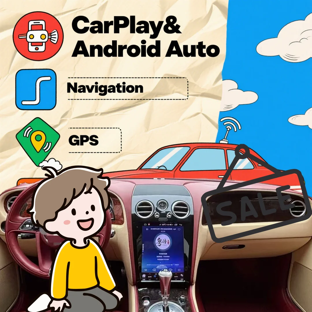 

Для Bentley Flying Spur Continental GT 2005-2019 Carplay Android автомобильное радио авторадио стерео мультимедийные интеллектуальные системы авто