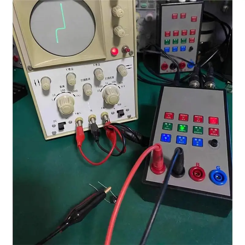 ABWR-VI Curve Tester Dual Channel Alternating Display Displays Three Frequencies US Plug