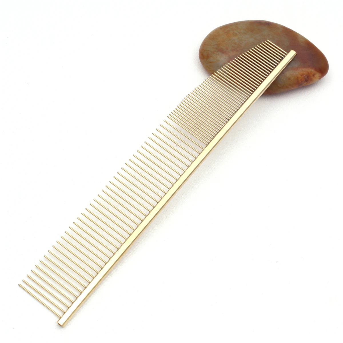 Dog Grooming Comb Groomer for Dogs 1Pcs Gold Groomer Pets Combs Hairbrush Pet Dog Grooming Combs Dog Hair Care Styling C7815