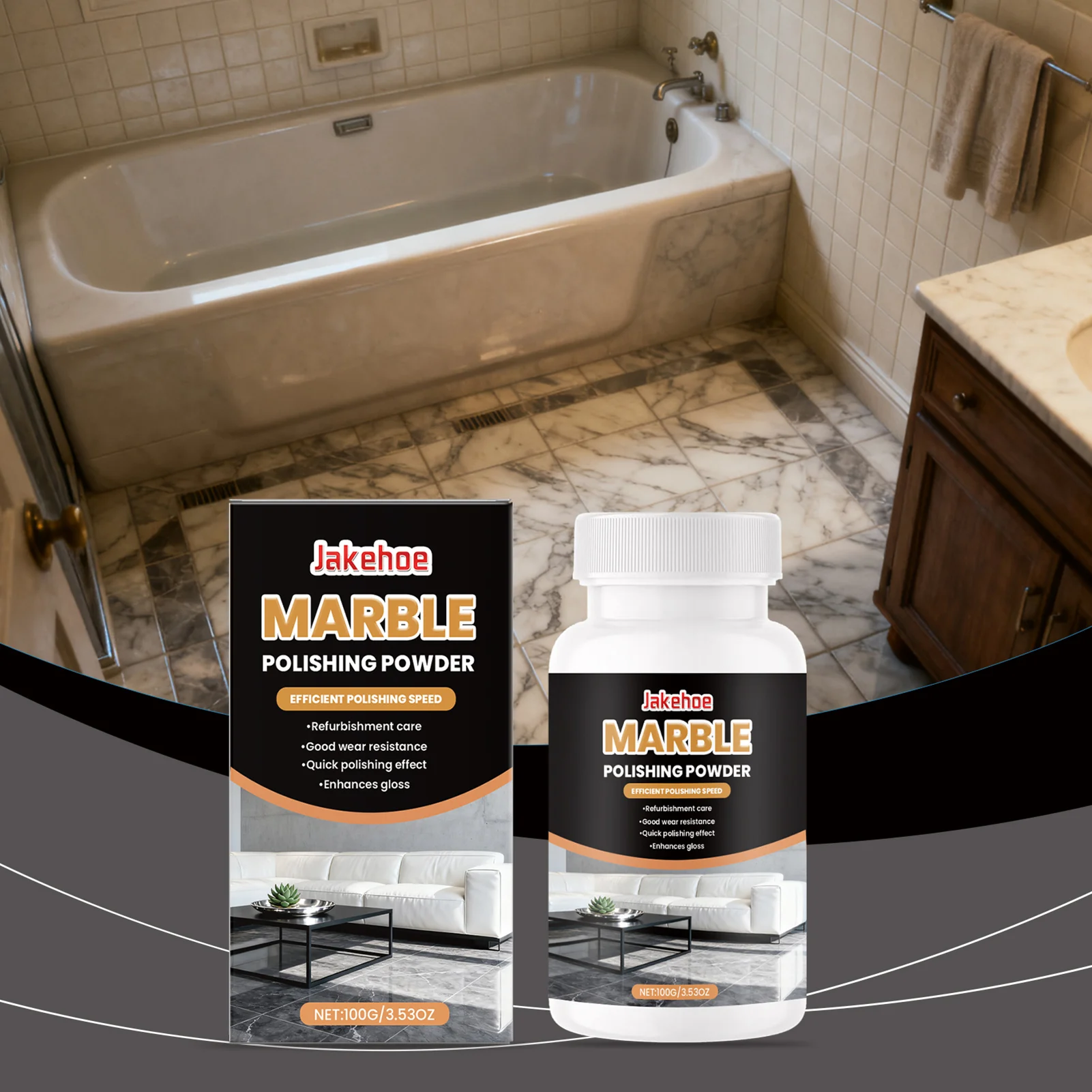 Natural Stone Etch Remover And Polish Effectively Removes Etches And Minor Scratches. Kitchen Countertops