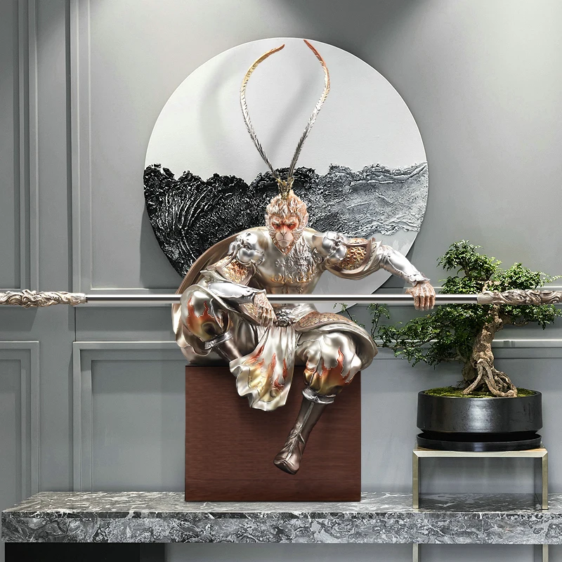 The Monkey King: Quest for the Sutra Decoration Creative Living Room Craft Bucket Victory Decoration