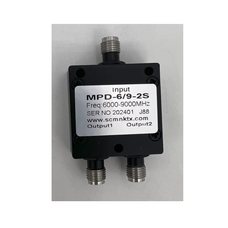 

Мини-6-9G SMA6000-9000M Радиочастотная микрополоска 1–2 с разделением мощности WIFI Комбайнер распределения питания