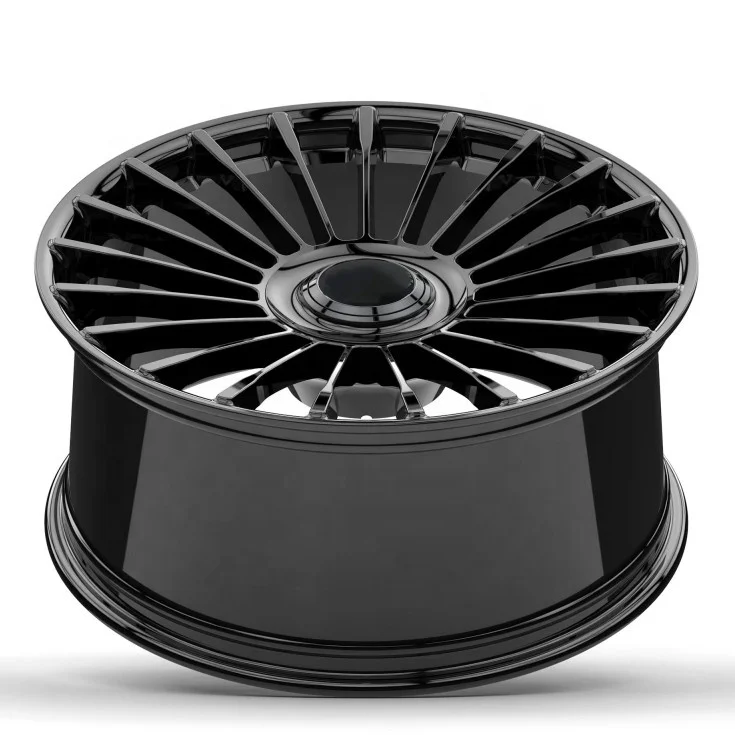 18-24 Polegada preto falou forjado liga de alumínio jantes rodas 5 furos pcd 5x1 0/5x114.3 para bmw para benz para audi carros de passageiros