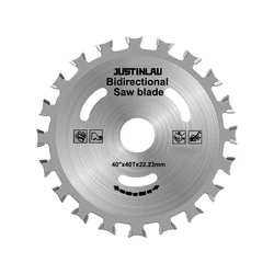 4Inch Alloy Woodworking Double Side Saw Blade Circular Cutting Disc Rotating Drilling Tool For Wood Plastic Aluminum And Steel