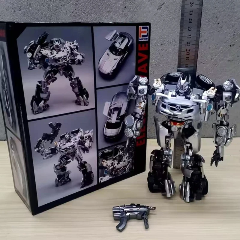 【Na Stanie】Transformowana Zabawka BT-01 Sound Wave Oficer Inteligencji Figurka Akcji Ruchomy Robot Model Oryginalne Pudełko Kolekcja Prezent