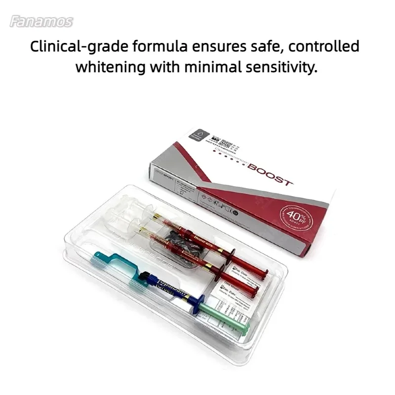 Professional 40% Teeth Whitening Gel Syringe Fast Bleaching Agent for Dental Clinic In-Office Treatment Oral Care Kit
