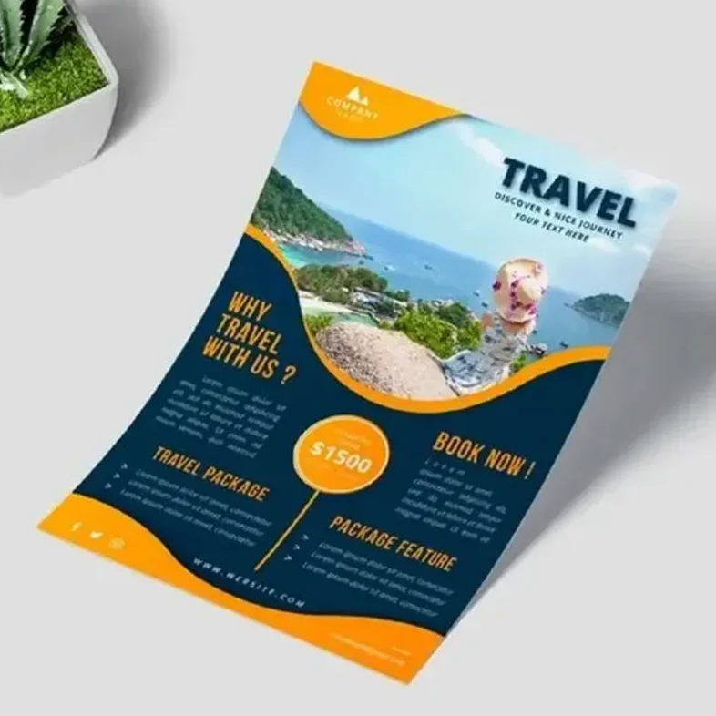 100/200/500 pezzi di volantini - Commercial Flyer Printing recensione e prezzo