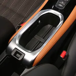Car Center Console Water Cup Frame Cover Sticker for Honda Vezel HRV HR-V 2014 - 2020 Interior Decoration Trim Accessories
