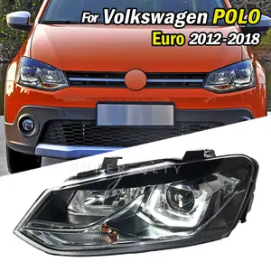 Vw polo 6r用hidハロゲンヘッドライト,10〜14ピンコネクタアダプター,ケーブルハーネス用 - AliExpress