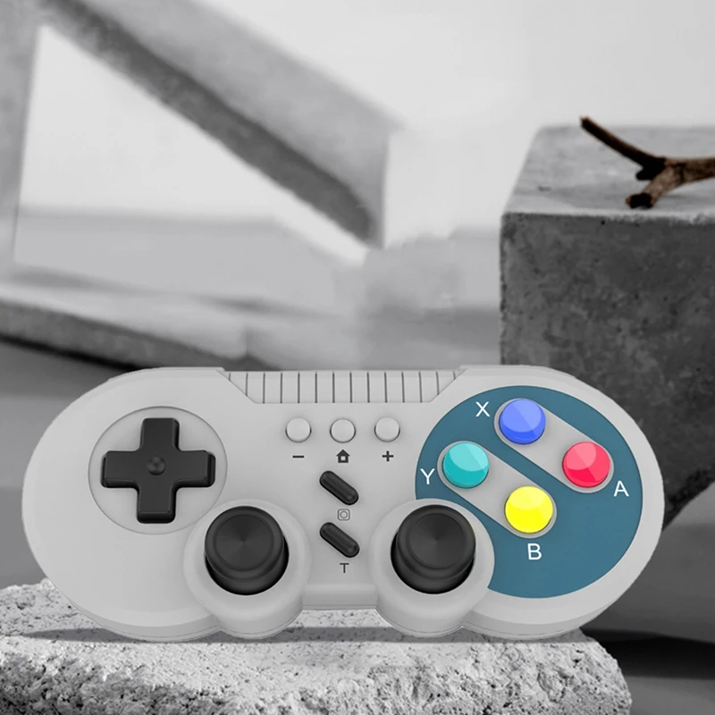 وحدة تحكم الألعاب اللاسلكية ، وحدة التحكم في الألعاب ، عصا التحكم مع اهتزاز المحرك المزدوج ، وظيفة توربو للتبديل ، ملحقات الكمبيوتر