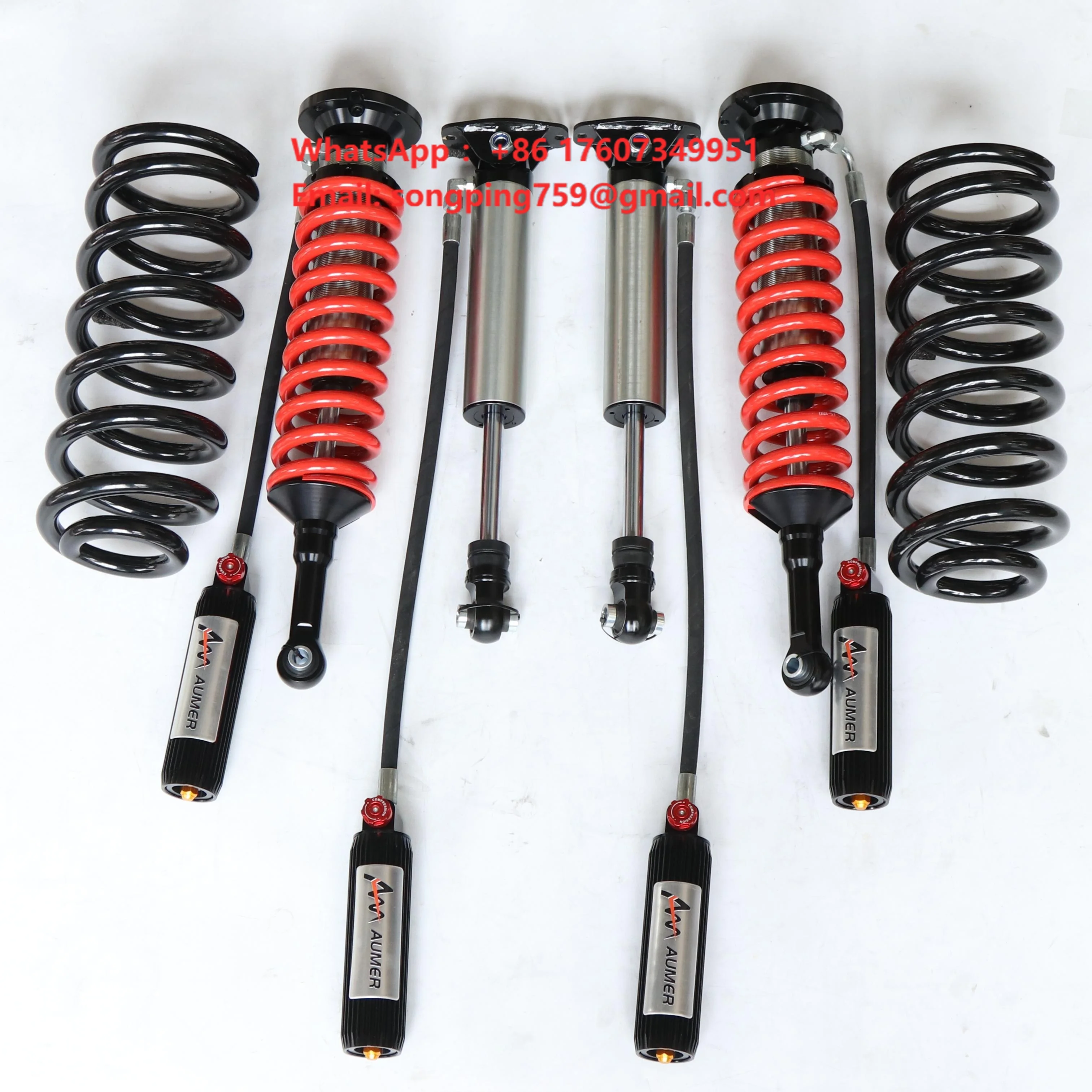 Aumer Compression and Rebound Adjustable Lift Suspension Kit for Chery Jetour G700 4x4 Shock Absorber
