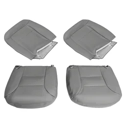 4x Front Leather Bottom Seat Cover For GMC Yukon Chevy Tahoe 1995 1996 1997-99