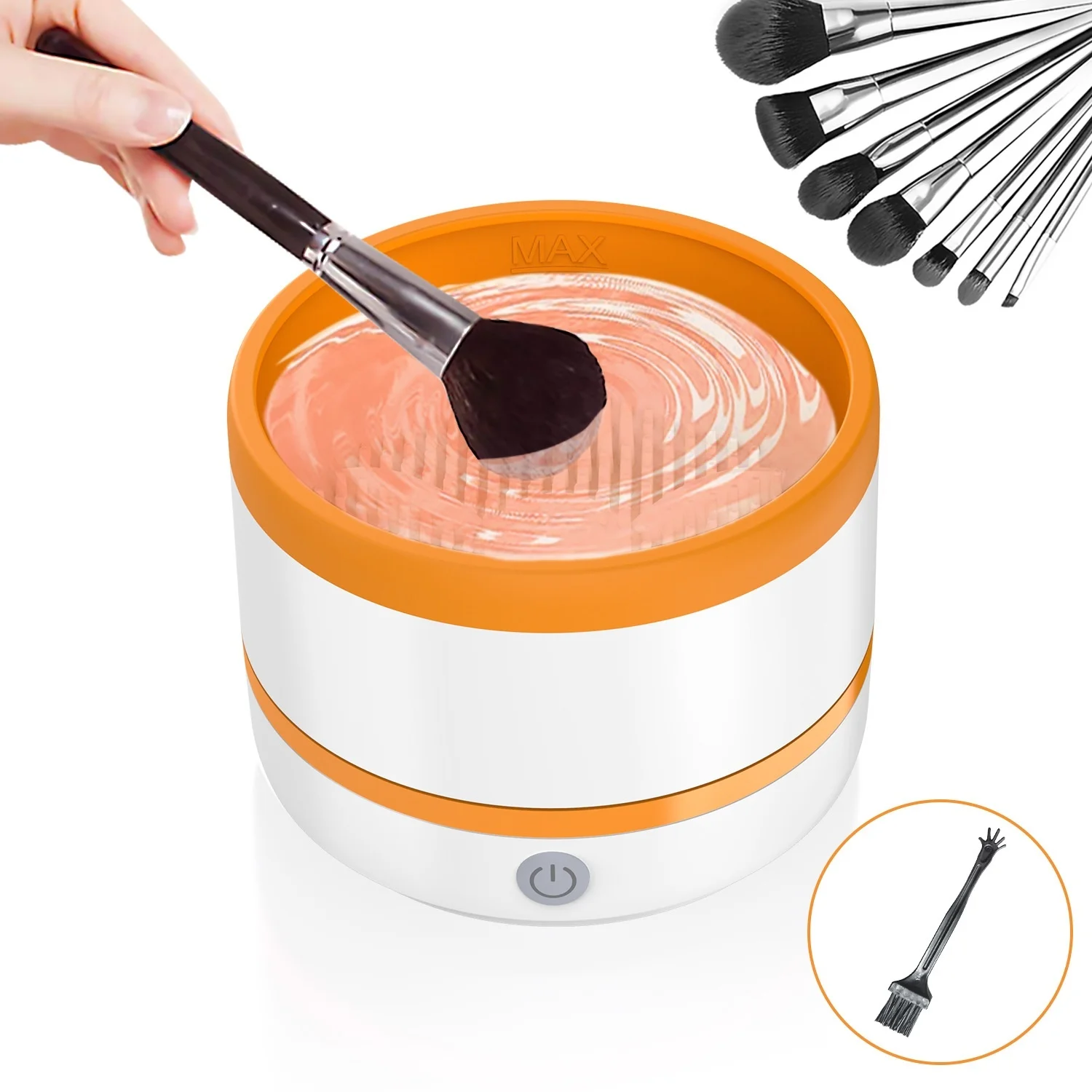 

Makeup Brush Cleaner Beauty Automatic Cleaning Cosmetic Lazy Electric Cleaning Washer Quick Dry Cosmetic Brush Cleaning Tool