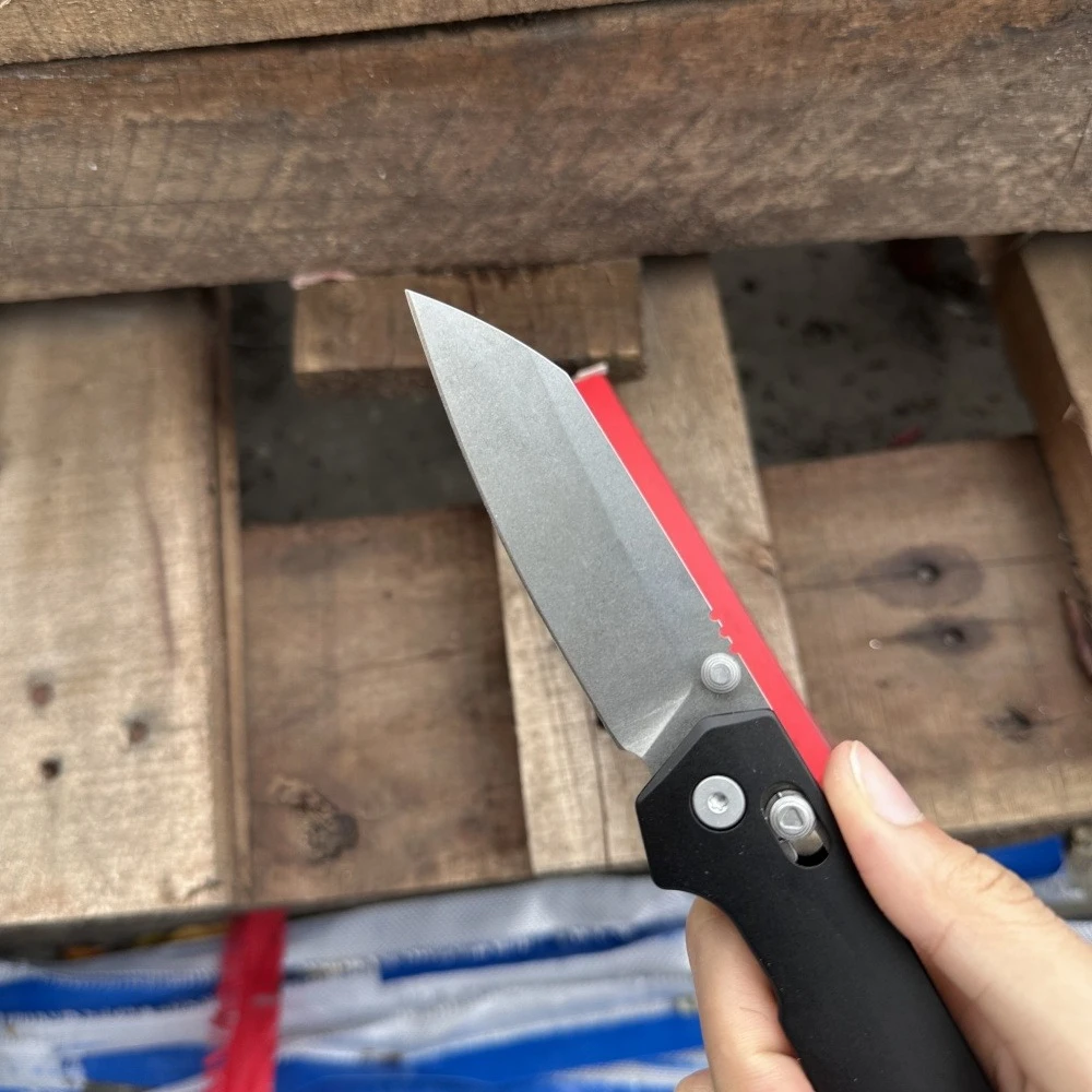 KS 2038R سكين للفرد D2 شفرة فولاذية T6 مقبض ألمونيوم متعدد الوظائف سكين إنقاذ لتسلق الصخور في الهواء الطلق نحت سكين