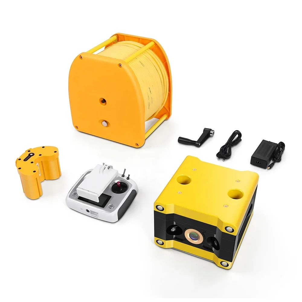 New underwater robot for underwater exploration Cable length 100m  rov underwater robot with submersible drone