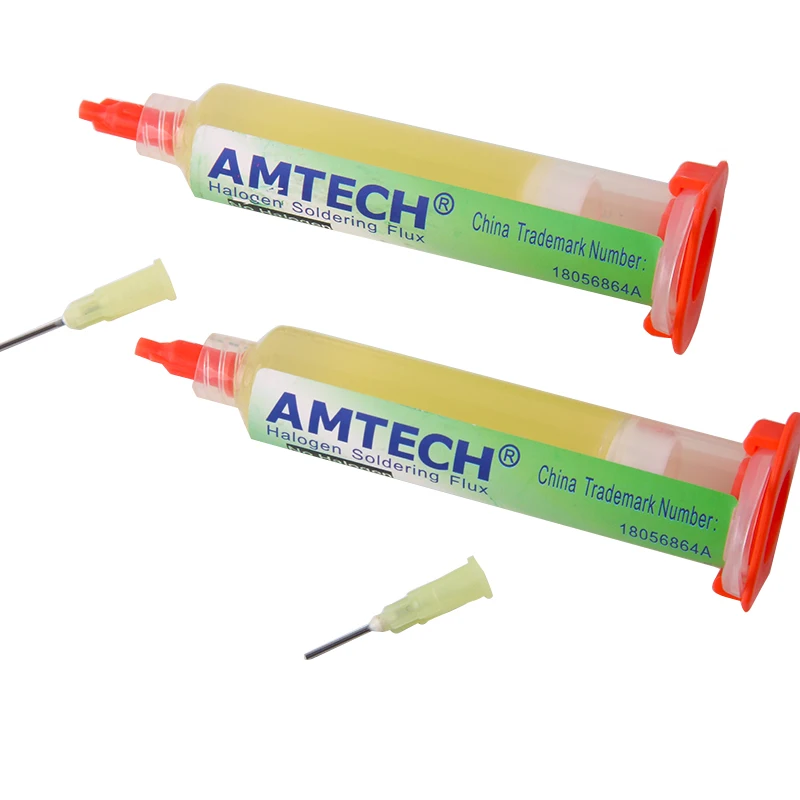 AMTECH-pasta de soldadura 100% Original, NC-559-ASM BGA PCB, pasta de soldadura No limpia, flujo de soldadura, grasa, 10cc