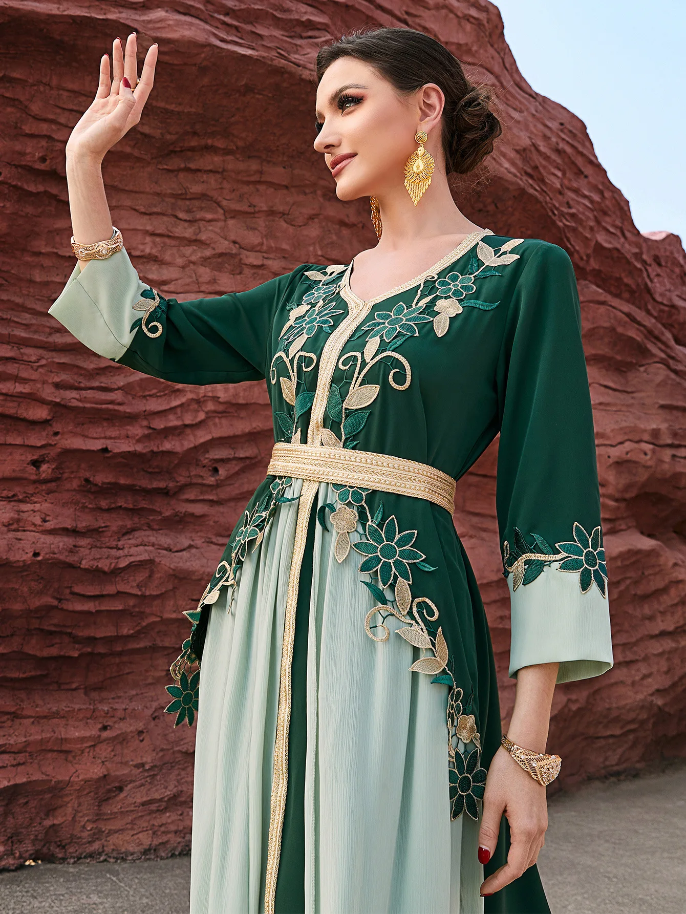 Muslimische Damenbekleidung Du – Embroidery Arabic Bewertung und Preis