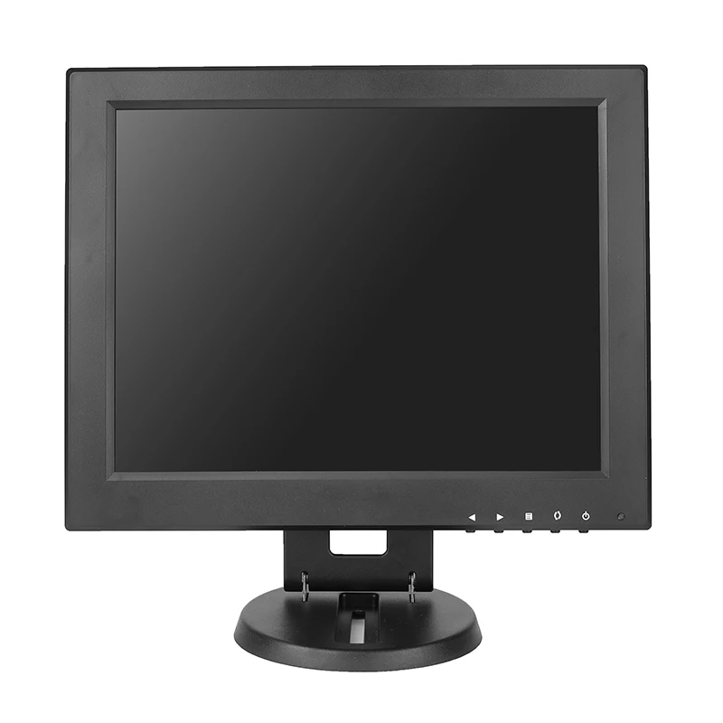 12 Inch Desktop 800*600/1024*768 4:3 Screen Ratio Home Security Lcd CCTV BNC Computer Monitor With AV/BNC/VGA/HDMI/USB Interface