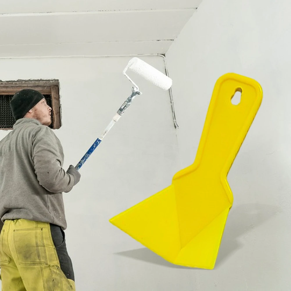 2 قطعة المعجون التشطيب دريوال مجرفة أداة البلاستيك داخل الزاوية مجرفة للأرضية جدار سيراميك الجص أدوات البناء