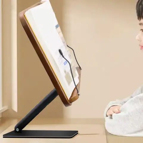 책 스탠드 침대에서 독서를 위한 독서 스탠드 책 디스플레이 휴대용 높이 조절 책 홀더 교과서용 요리책 홀더